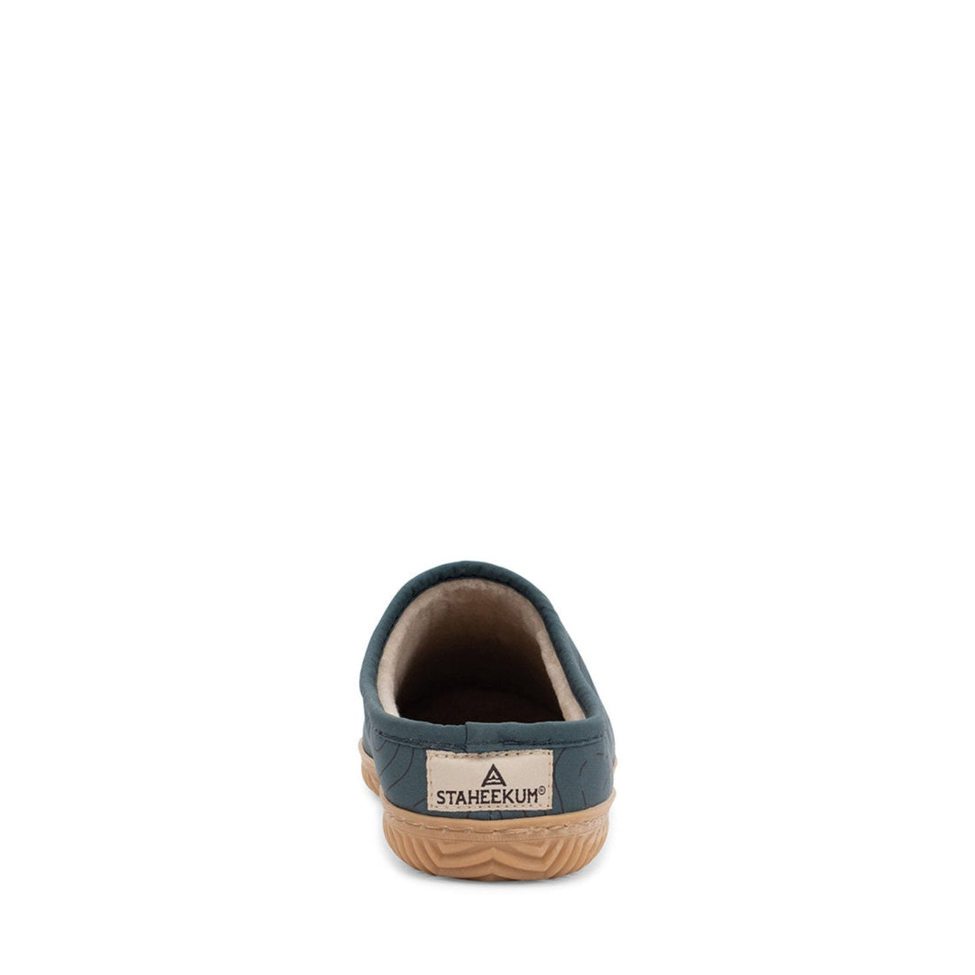 Women's Rise And Shine Dog Slipper - Teal - Staheekum