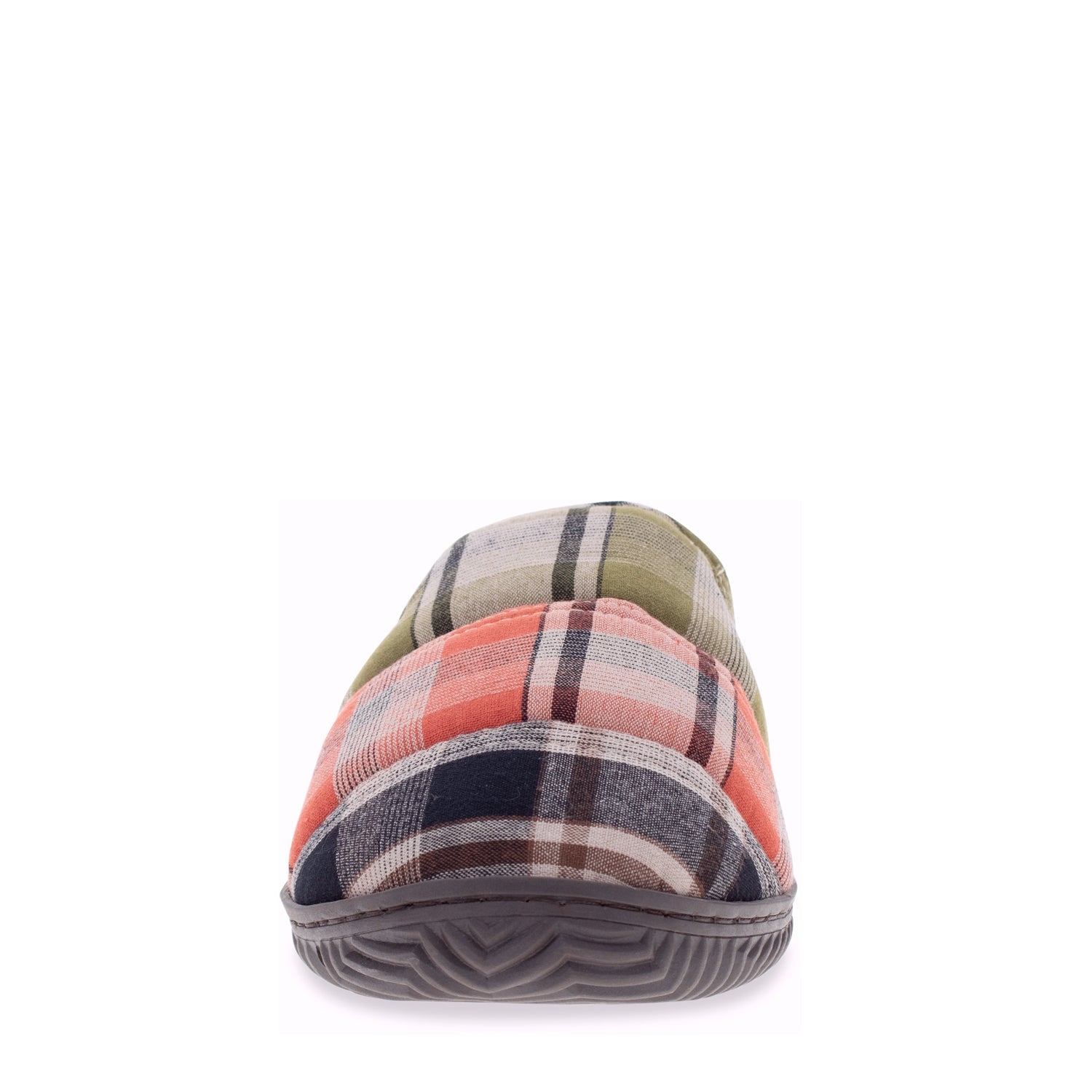 Womens plaid hot sale slippers